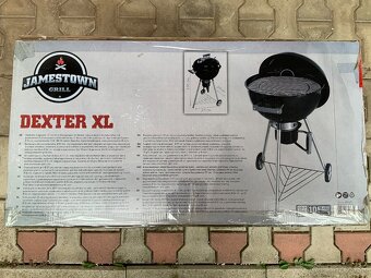 Jamestown Kotlový gril na drevené uhlie Dexter XL pr. 57 cm - 6