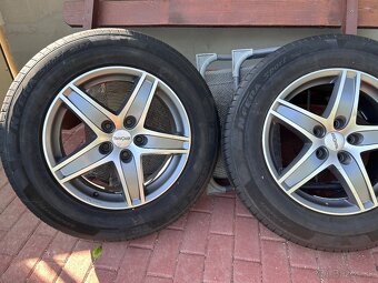 Hliníkové disky s pneumatikami 235/65 R17 108V - 6