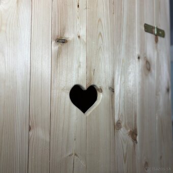 Nová drevená latrína - doprava zdarma celá SR - 6