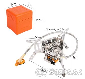 Predám turistický kempingový plynový varič - 6