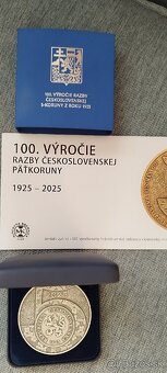 Strieborná medaila 5 Kč - 6