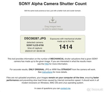 Sony a6700 a Tamron 17-70 f2,8 - 6