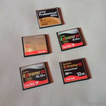 CompactFlash pamäťové karty SanDisk - 6