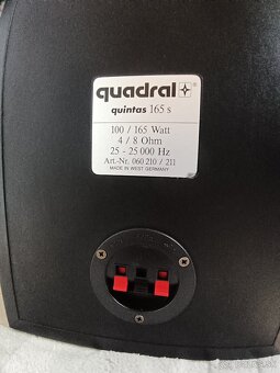 Quadral Quintas 165S, Base AX, Phase Two 5.0 Repro - 6
