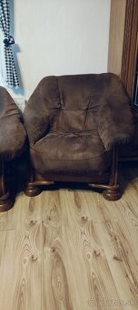 Sedacia súprava 3 kombinácia masív - 6