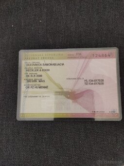 Poloautomat,samonabíjacia gulovnica HK SLB 2000 300 win mag - 6
