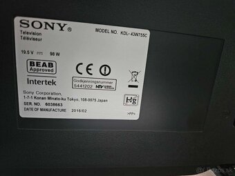 Sony android tv 43palcov - 6