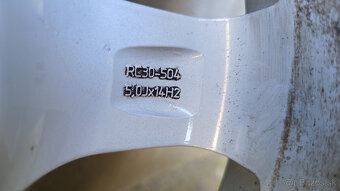 "hliníky" - BROCK RC30 5x14 5x100 ET35 - 6