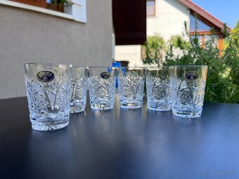 krištáľové poháre - sada 6 kusov - 6