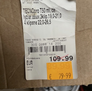 Detske lyze Tecnopro 100cm + lyziarky - 6