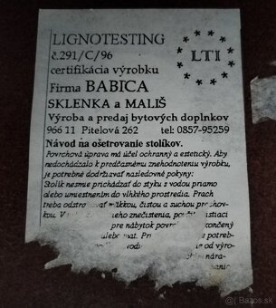 Stolík - 6