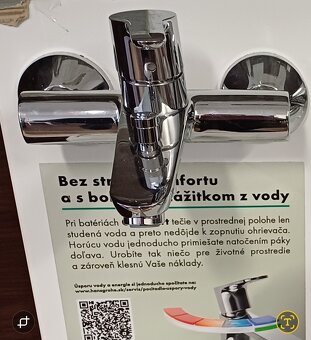 Umývadlo, sifón, 2x batérie Hansgohe - 6