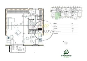 Úsporný nízkoenergetický 1 izbový byt 41 m2 s balkónom - Dvo - 6