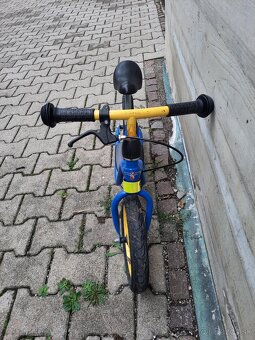 Modré odrážadlo značka PUKY, veľkost 12" - 6