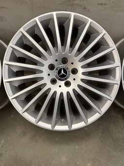 Hliníkové disky 5x112 R19 Mercedes Benz S Class W222 - 6