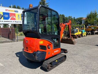 Minibager minirypadlo Kubota KX016-4, JCB Cat Takeuchi - 6