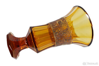 váza Moser s oroplastikou - 6