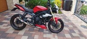 Triumph Street Triple 675 s quickshifterom a Racefit výfukom - 6