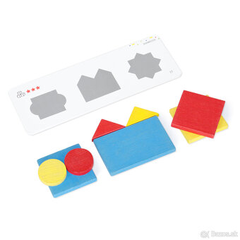 Montessori logická hra Dienes – úplne nová, nerozbalená - 6