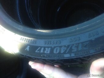 Letné pneumatiky 215/40 R17 5mm - 6