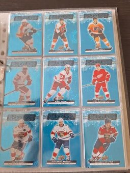 Hokejové kartičky insert dazzlers blue 2023/24 - 6