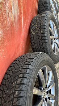 Zimná sada vw 5x112 r17 Tiguan Merano antracit ☑️ - 6