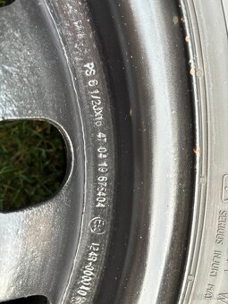 Continental WinterContact 205/60 R16 – 1 sezóna, disky v cen - 6