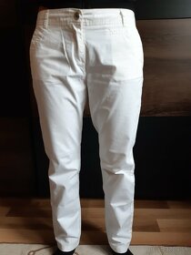 Dámske biele nohavice značky s.oliver 38 - 6