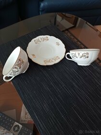 Porcelánová starožitná čajová súprava - 6