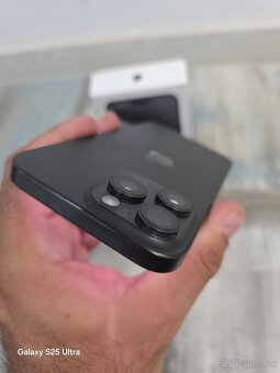 Apple iPhone 15 pro Max Black Titanium 256GB - 6
