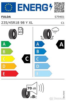 Letné pneumatiky Fulda SportControl 2 235/45 R18 98Y - 6