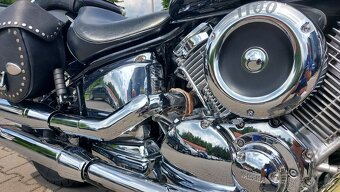 18000 km yamaha dragstar 1100 clasic custom - 6