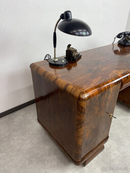 Luxusný Art deco písací stôl 1930 - 6