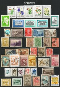 Poštové známky, filatelia: Južná a Latinská Amerika - 6