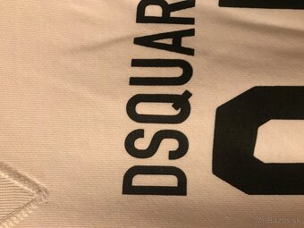 DSQUARED2 white pánska mikina L/XL - 6