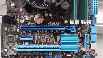 Predám základnú dosku Intel Asus 875M-Plus - 6