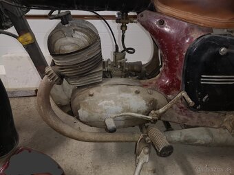 Predám Jawa 350/354 polbubon r.v.1955 - 6