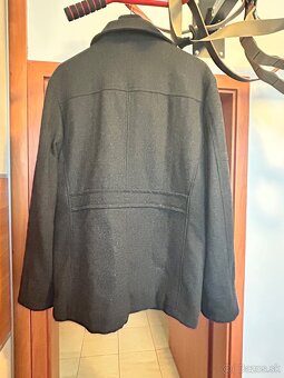 Zimný pánsky kabát (dvojradový), veľkosť L - 6