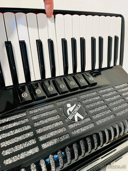 NOVÝ akordeón Beltunica Haydn DELUXE 96 basový- REZERVOVANÉ - 6