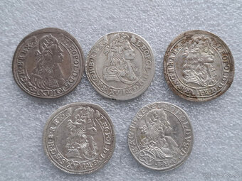 Mince Leopold I. Habsburgsky 1658 – 1705 - 6