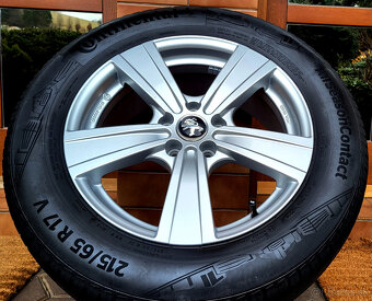 alu R17 5x108, senzory, zimné pneu 215/65, Peugeot - 6