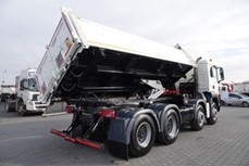 9849 MAN TGS 35.400 - 8x4 – Sklápěč S2 + Bordmatik – EURO 5 - 6