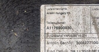 Mercedes CLA W117 C117 A117 - podblatnik nadkolie susplech - 6