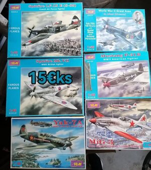 Plastikove modely 3 - 6