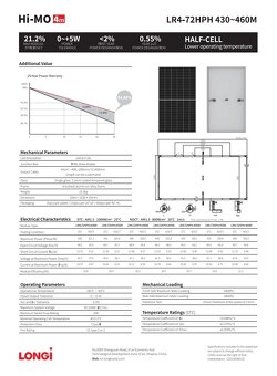 solárne panely PV LONGI LR4-72HPH-455M - 6