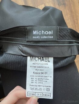 Pánsky čierny oblek Michael - 6