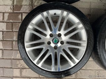 Orig. disky superb Luxon 5x112 225/40 r18 pneu continental - 6