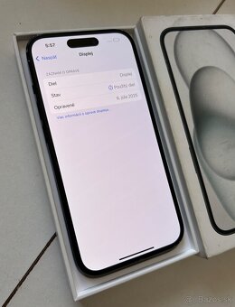 iPhone 15 256GB black - 6