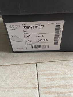 Ecco topanky nove 41 uk 7,5 - 6