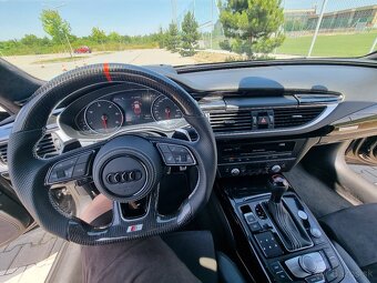 DEKOR RS OKOLO DISPLEJA AUDI A6 S7 S7 A7 4G - 6